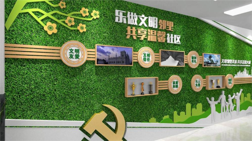 绿植烤漆玻璃铝塑板kt板无缝壁布亚克力pvc13种文化墙常用大材质!